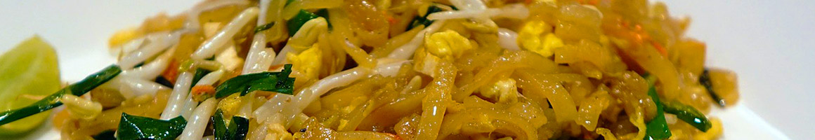 Eating Thai at Sawasdee Authentic Thai & Noodle House restaurant in Augusta, GA.